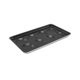 Assadeira Bandeja com 8 cavidades para ovos GN1/1 Teflon ABC