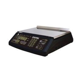 Balança Digital 30kg Comercial Preta Bivolt Clipse Systel Balança Digital 30kg Comercial Preta Bivolt Clipse Systel