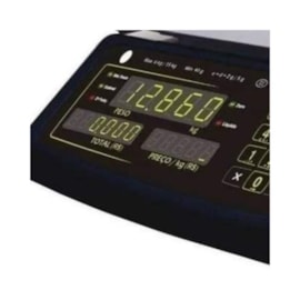 Balança Digital 30kg Comercial Preta Bivolt Clipse Systel Balança Digital 30kg Comercial Preta Bivolt Clipse Systel