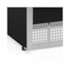 Balcão Caixa Vitrine Neutra Preto 75cm Aurora PXA-075R PR Gelopar
