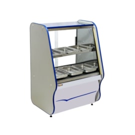 Balcao Estufa Quente 6 Bandejas Salgados Toop 080 Ormifrio Azul
