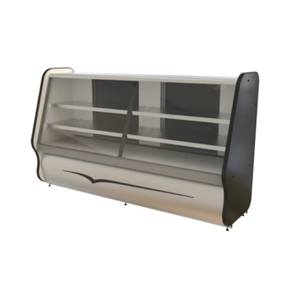 Balcão Expositor Refrigerado 1,80m Black Toop BRT 180 Ormifrio