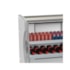 Balcão Refrigerado 1,80m 2 Placas Fria Vidro Reto Pop Luxo Polofrio