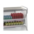 Balcão Refrigerado 1,80m 2 Placas Fria Vidro Reto Pop Luxo Polofrio