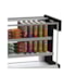 Balcão Vitrine Seca 1,25m com iluminação New Premium Polofrio