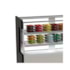 Balcão Vitrine Seca 1,25m com iluminação New Premium Polofrio