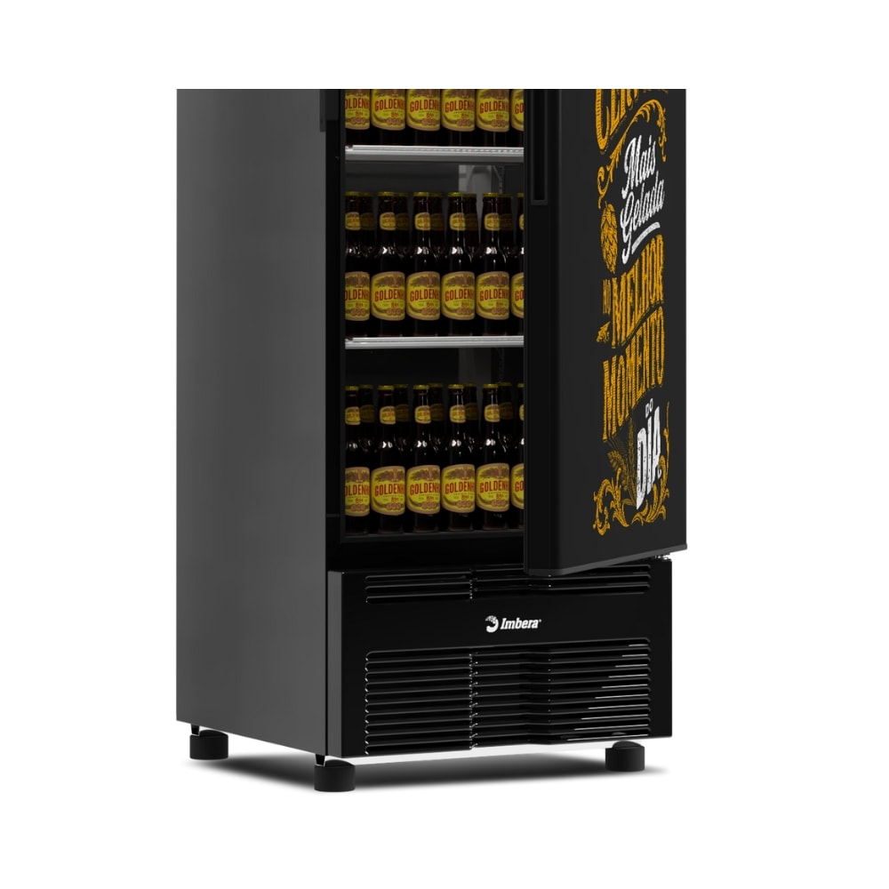 Cervejeira 485 litros Happy Hour Porta Cega CCV315 Imbera 110V.