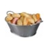Cesto de Pães com Alça Aço Inox 84x60x26 cm Cimapi
