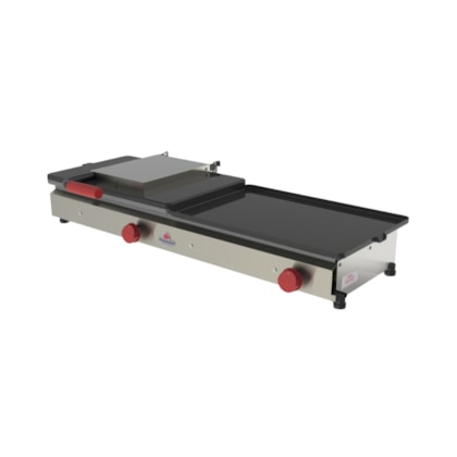 Chapa Sanduicheira 98x45 a Gás com Prensa PR-950GN Progás
