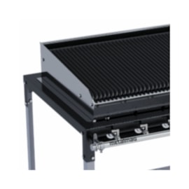 Charbroiler a Gás 90x70 Com Cavalete CBMPP90 Metalmaq