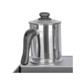 Esterilizador 2 Bules Café e Leite Inox Automático Consercaf
