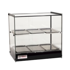 Estufa Quadrada Dupla Salgado 6 Bandeja Led Vapor EVR Titã