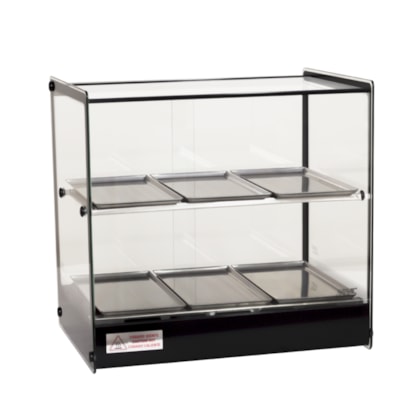 Estufa Quadrada Dupla Salgado 6 Bandeja Led Vapor EVR Titã