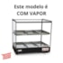 Estufa Quadrada Dupla Salgado 8 Bandejas Vapor EVR Titã