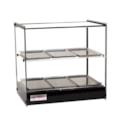 Estufa Vitrine Quadrada Dupla Salgados 6 Bandej...