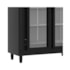 Expositor Refrigerado Auto Serviço 2 Portas Preto Ormifrio
