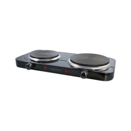 Fogao Cooktop Eletrico Portatil 2 bocas Preto FMP Agratto