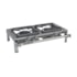 Fogão Industrial 2 Bocas 30x30 Mesa Inox Top Metalmaq