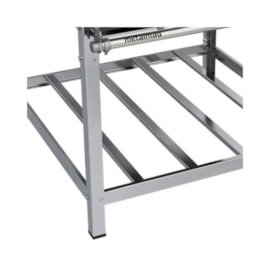 Fogão Industrial 4 bocas 40x40 Luxo Aço Inox Metalmaq
