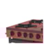 Fogão Industrial 4 Bocas com Forno Gourmet Vermelho PRGE-402F Progás