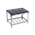 Fogão Industrial 6 bocas 30x30 Premium Metalmaq