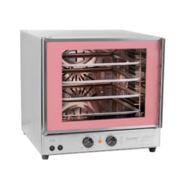 Forno Elétrico de Bancada Turbo Aço Inox FETP4A Rosa Titã