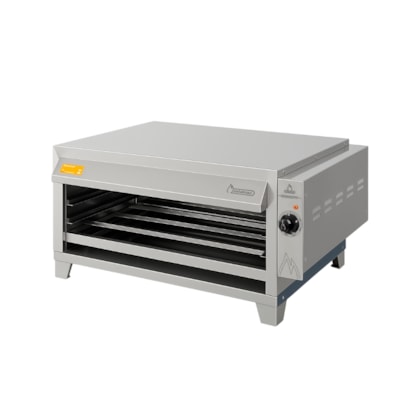 Forno Gratinador Salamandra Elétrico 60X50 Metalmaq
