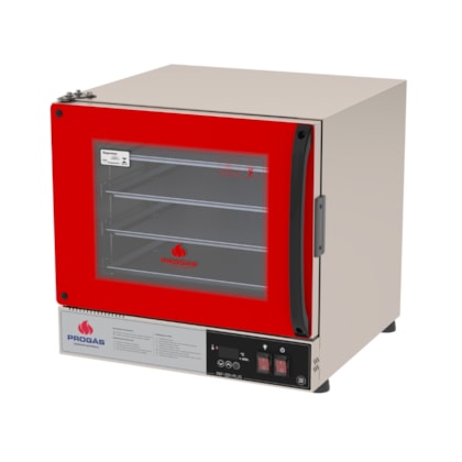Forno Turbo Eletrico Fast Oven Digital PRP4Plus Progás Vermelho
