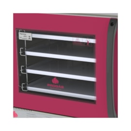 Forno Turbo Eletrico Fast Oven Digital PRP4Plus Progás Vermelho