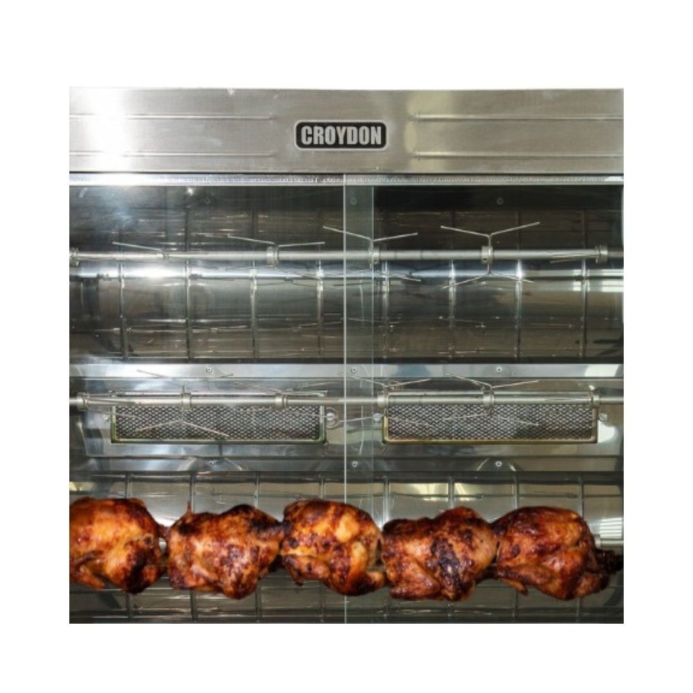 Frangueira 6 Espetos Máquina de Assar 30 Frangos FRG6 Croydon