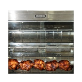 Frangueira 6 Espetos Máquina de Assar 30 Frangos FRG6 Croydon