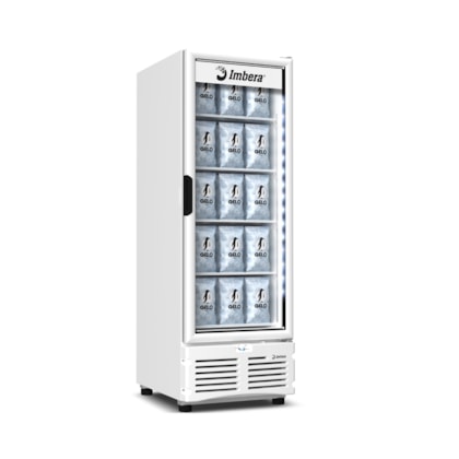 Freezer Vertical Tripla Açao 560 Litros Porta Vidro EVZ21 Imbera