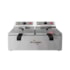 Fritadeira Elétrica Inox 10 Litros 2 Cubas FED-20-N Skymsen