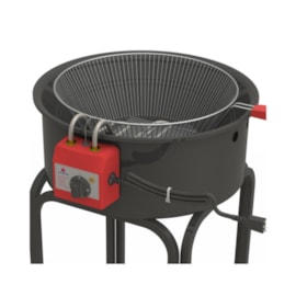 Fritadeira Industrial Eletrica 14 litros Preta PR-14 Progas