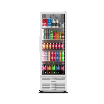 Geladeira Expositor Vertical 393L Branca Full White VRS13 Inverter Bivolt Imbera