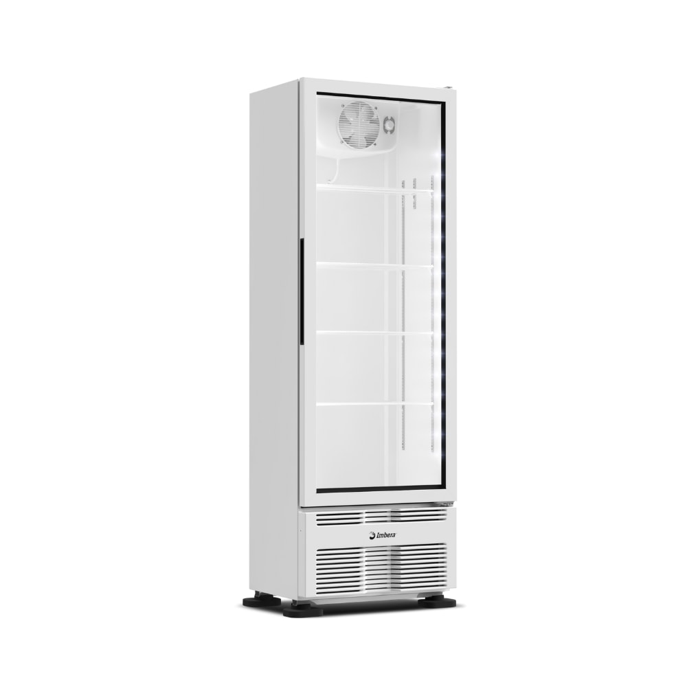 Geladeira Expositor Vertical 393L Branca Full White VRS13 Inverter