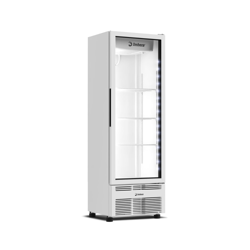 Geladeira Expositor Vertical 485L Full White Branca Inverter VRS16
