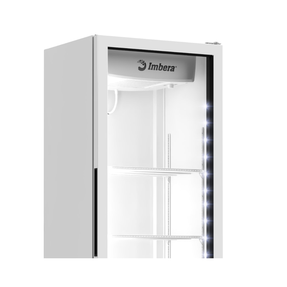 Geladeira Expositor Vertical 485L Full White Branca Inverter VRS16