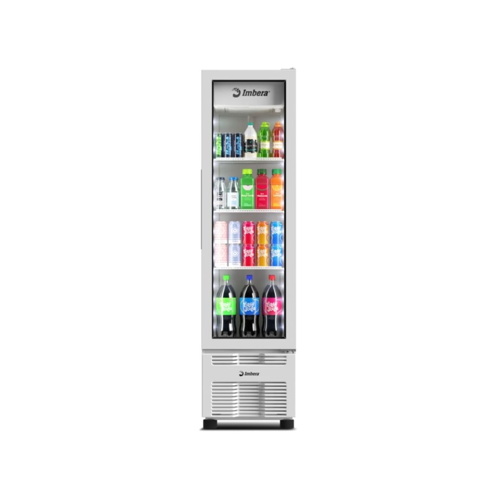 Geladeira Expositora Vertical 244 Litros Inverter Full White