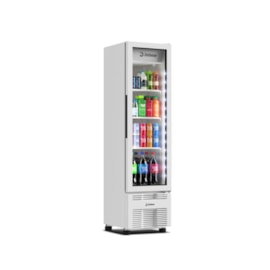 Geladeira Expositora Vertical 244 Litros Inverter Full White Bivolt Vr08 Imbera