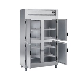 Geladeira Refrigerador Comercial 4 Portas Inox 1044L GREP-4P Gelopar