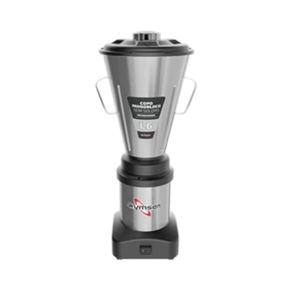 Liquidificador Industrial Comercial 6 Litros Inox Baixa Rotação L6 Bivolt Skymsen