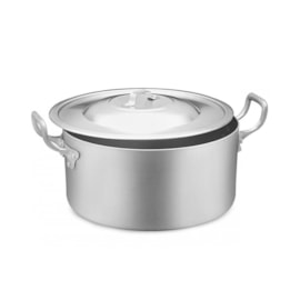 Panela Caçarola de Alumínio Nº 24 4,8 Litros Linha Hotel ABC