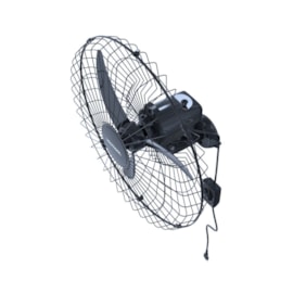 Ventilador de Parede 60cm Preto Premium New Ventisol