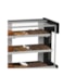 Vitrine Estufa Quente 85cm 9 bandejas Preta New Premium PoloFrio